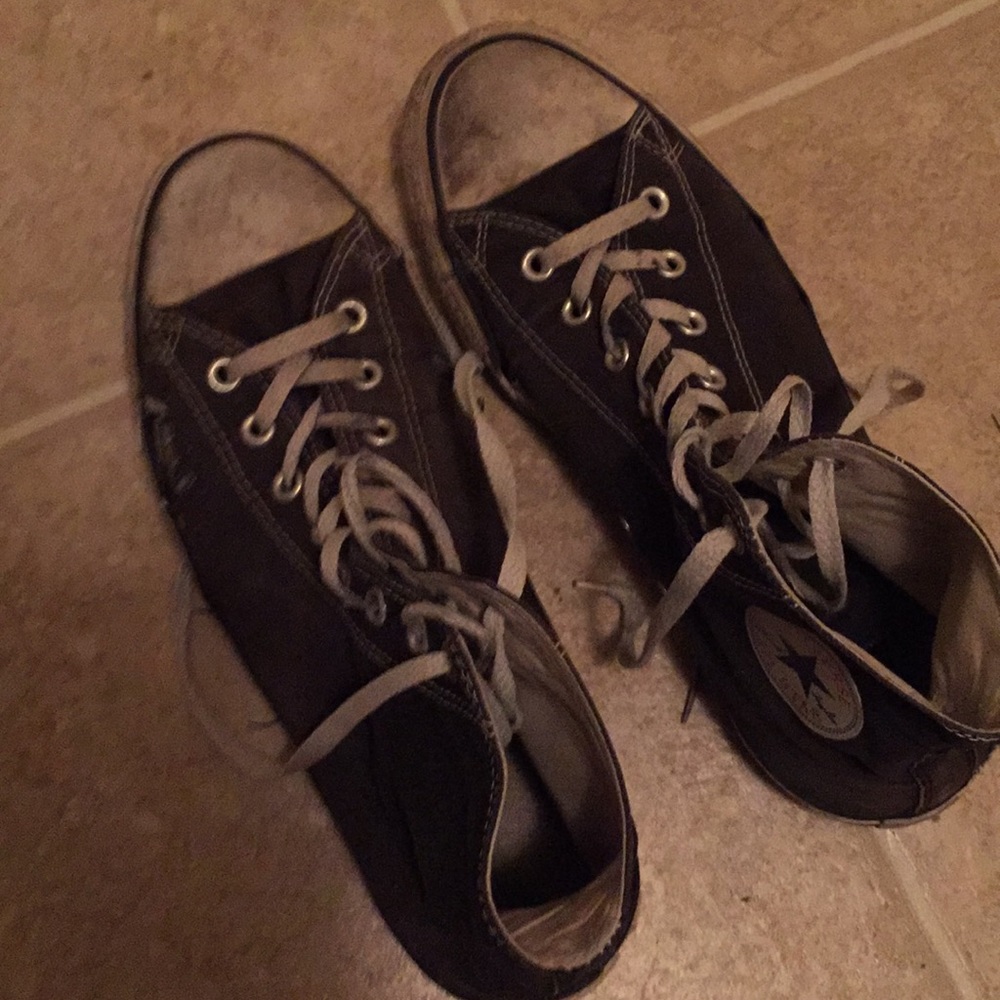 Converse old school high top chuck taylors size 11